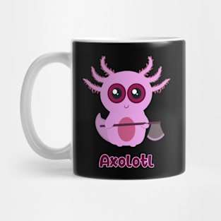 Axolotl - endangered Mexican salamander Mug